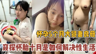 窥探怀孕5个月大贤妻良母是如何解决性生【新款科技约炮神器到货看简阶】